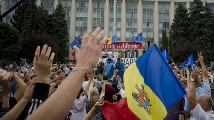Moldovada iğtişaşlar - 14 polis yaralandı (Yenilənib)